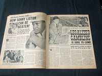 1964 FEBRUARY THE NATIONAL POLICE GAZETTE MAGAZINE - GERALDINE CHAPLIN - B 5723