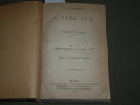 1844 AUGUST 10-OCTOBER 26 LITTELL'S LIVING AGE BOUND VOLUME NO. 2 - KD 4545