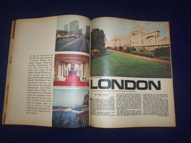 1968 DECEMBER 1 CHICAGO TRIBUNE MAGAZINE SECTION - ARTHUR ASHE - NP 6372