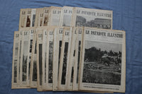 1920-1928 LE PATRIOTE ILLUSTRE MAGAZINE - FRENCH - LOT OF 56 - O 3849