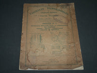 1930 FASCICULES TECHNOLOGIQUES RAOUL CAILLAUET FRENCH CATALOGUE - FR 350