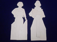 1895 JULY THE FORBES DOLL BOSTON GLOBE CUT OUTS LOT OF 2 FROM NEWSPAPER - J 1780