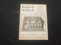 1929 SEPTEMBER 14 RADIO WORLD MAGAZINE - PREVIEW OF HB COMPACT FOR AC - B 434D