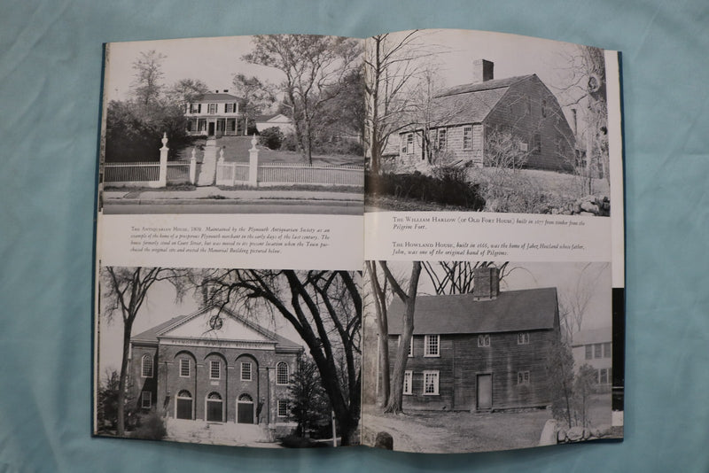 1953 PLYMOUTH YESTERDAY & TODAY 1803-1953 HARDCOVER BOOK- PLYMOUTH, MA - K 3333