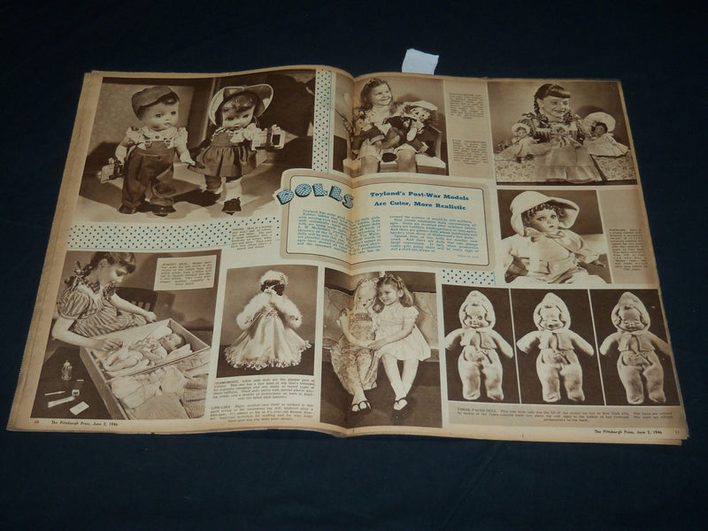 1946 JUNE 2 THE PITTSBURGH PRESS SUNDAY ROTO SECTION - THE ROSE - NP 4480