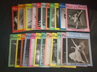 1960-1969 DANCE AND DANCERS MAGAZINE - LOT OF 117 ISSUES - ENGLAND