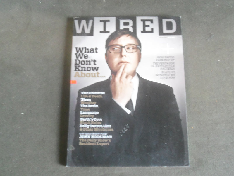 2007 FEBRUARY WIRED MAGAZINE - JOHN HODGMAN COVER - B 5340E