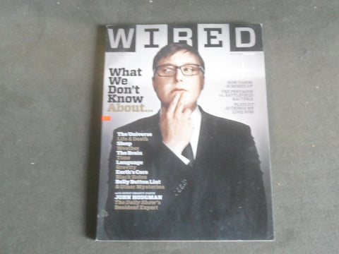 2007 FEBRUARY WIRED MAGAZINE - JOHN HODGMAN COVER - B 5340E