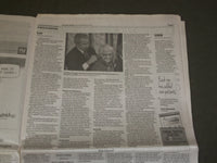2016 FEBRUARY 21 STAR LEDGER NEWSPAPER - HARPER LEE DIED - 1926-2016