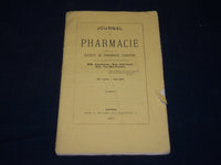 1877 JOURNAL DE PHARMACIE FRENCH MAGAZINE LOT OF 7 ISSUES - WR 106A