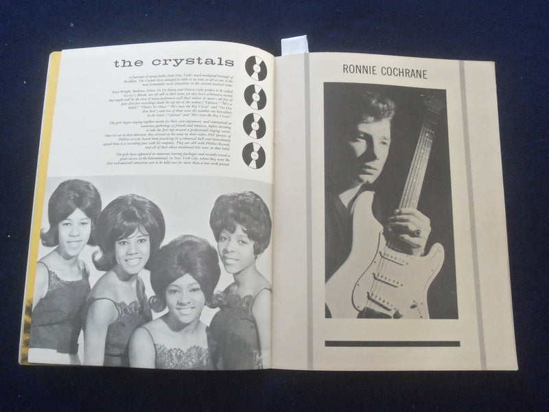 1960'S GENE PITNEY SHOWER OF STARS PROGRAM - J 8380