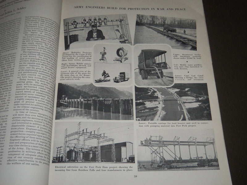1938 ARMY-NAVY JOURNAL 75TH ANNIVERSARY MAGAZINE - GREAT PHOTOS - J 2443