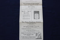 1916 OCTOBER 21 THE YALE PAGEANT PROGRAM - YALE BOWL - K 1671