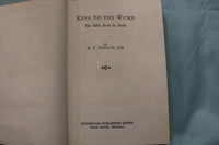 1950'S KEYS TO THE WORD HARDCOVER BOOK BY A. T. PIERSON - KD 9634