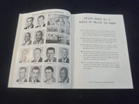 1963 NOV 23 FOOTBALL PROGRAM - BOWLING GREEN ST UNIV VS XAVIER UNIV - SP 9337Q