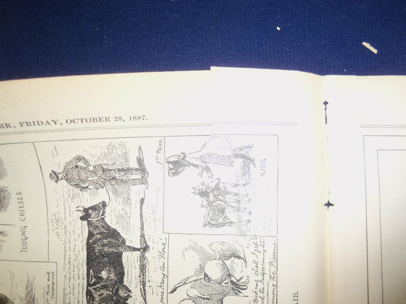 1887 OCTOBER 28 THE DAILY GRAPHIC NEWSPAPER - ELIHU AND SOLON B - NT 7677