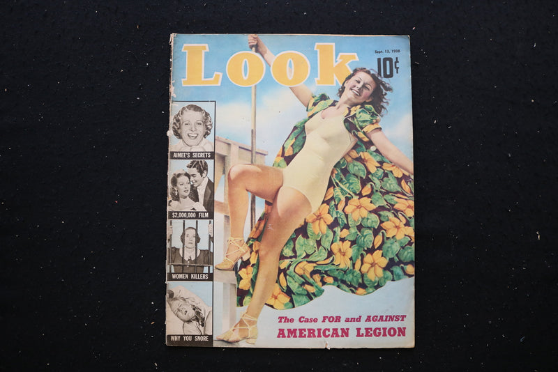 1938 SEP 13 LOOK MAGAZINE - MITZI UEHLEIN COVER - E 10767