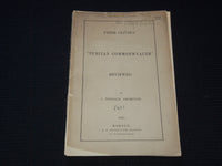 1857 PETER OLIVER'S PURITAN COMMONWEALTH REVIEWED BY WINGATE THORNTON - J 7547