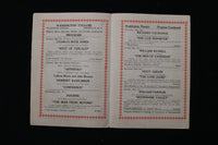 1920'S WASHINGTON THEATRE PROGRAM - MOONSHINE VALLEY - WILLIAM FARNUM - K 1826