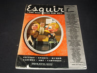 1940 FEBRUARY ESQUIRE MAGAZINE - VERY NICE FRONT COVER & ADS - E 5150