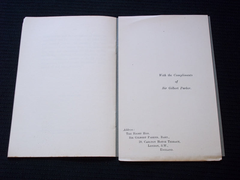 1916 BLACK LIST AND BLOCKADE SOFTCOVER BOOK BY LORD ROBERT CECIL - J 7160
