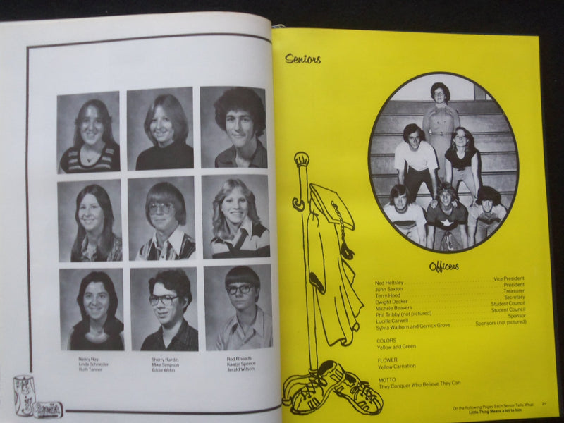 1978 KANILLIO KANSAS HIGH SCHOOL YEARBOOK - KANSAS, ILLINOIS - YB 3353