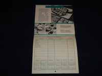 1951 HIGHLAND CLEANERS CALENDAR - ILLINOIS - J 8790