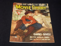 1941 DECEMBER MOVIE STORY MAGAZINE - GREAT GARBO & MELVYN DOUGLAS COVER - E 1532