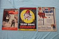 1940'S-1970'S CIRCUS PROGRAMS AND MAGAZINES - LOT OF 39 - O 3727