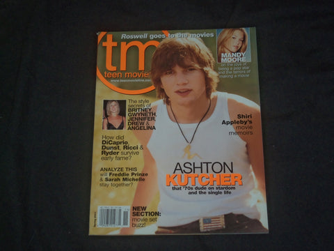 2001 SPRING TEEN MOVIE! (TM) MAGAZINE - ASHTON KUTCHER COVER - B 636
