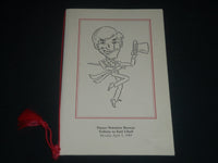 1989 APRIL DANCE NOTATION BUREAU TRIBUTE TO EARL UBELL PROGRAM - J 4241