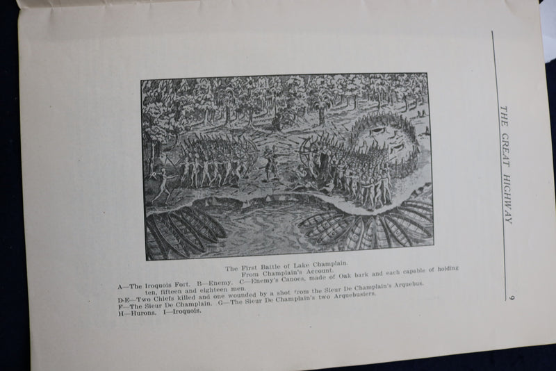 1927 THE GREAT HIGHWAY - A WORLD'S WAR PATH SOFTCOVER BOOK - K 997