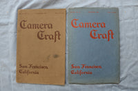 1909-1915 CAMERA CRAFT MAGAZINE - LOT OF 8 - O 3837