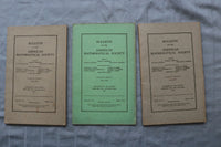 1932-1937 BULLETIN OF THE AMERICAN MATHEMATICAL SOCIETY - LOT OF 18 - O 3899