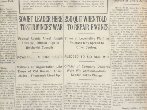 1922 AUGUST 9 NEW YORK TIMES - 250 QUIT WHEN TOLD TO REPAIR ENGINES - NT 8367