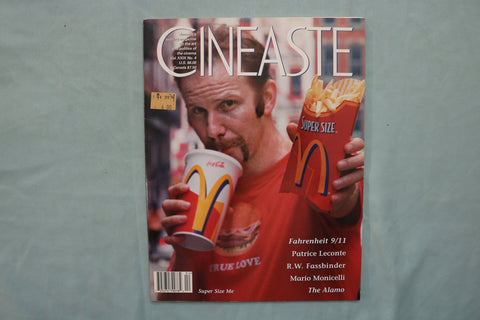 2004 SEPTEMBER CINEASTE MAGAZINE - MORGAN SPURLOCK COVER - E 19737