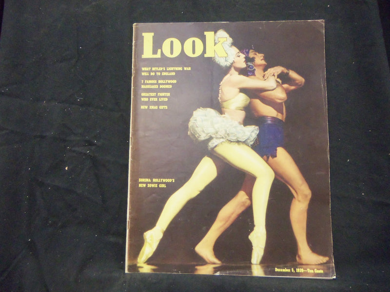 1939 DECEMBER 5 LOOK MAGAZINE - GREAT PHOTOS & ADS - ST 1444