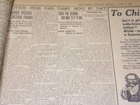 1909 JUNE 8 THE BOSTON HERALD NEWSPAPER - PRESQUE ISLE FIRE - BH 382