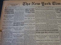 1930 NOVEMBER 15 NEW YORK TIMES - PRIEST IS BEHEADED BY CHINESE BANDITS- NT 5735