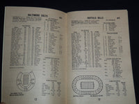 1971 AFC-NFC PRO FOOTBALL GUIDE - SPORTS GUIDE SERIES - J 8954