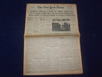 1945 MARCH 27 NEW YORK TIMES - 7 ARMIES SMASH NAZIS IN DEEP THRUSTS - NP 6678