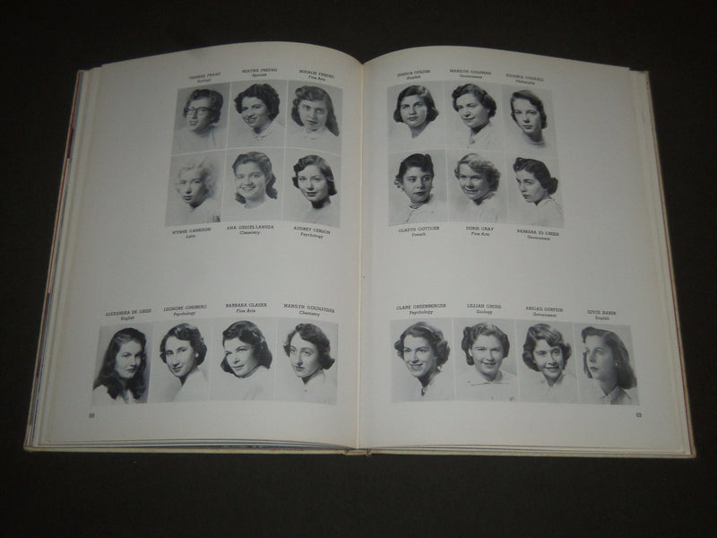 1953 MORTARBOARD BARNARD COLLEGE YEARBOOK - GREAT PHOTOS - YB 944