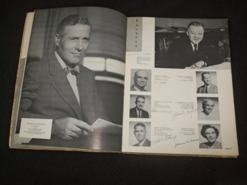 1956 POLYMNIAN NEWARK ACADEMY SCHOOL YEARBOOK - LIVINGSGTON, NJ - YB 1987