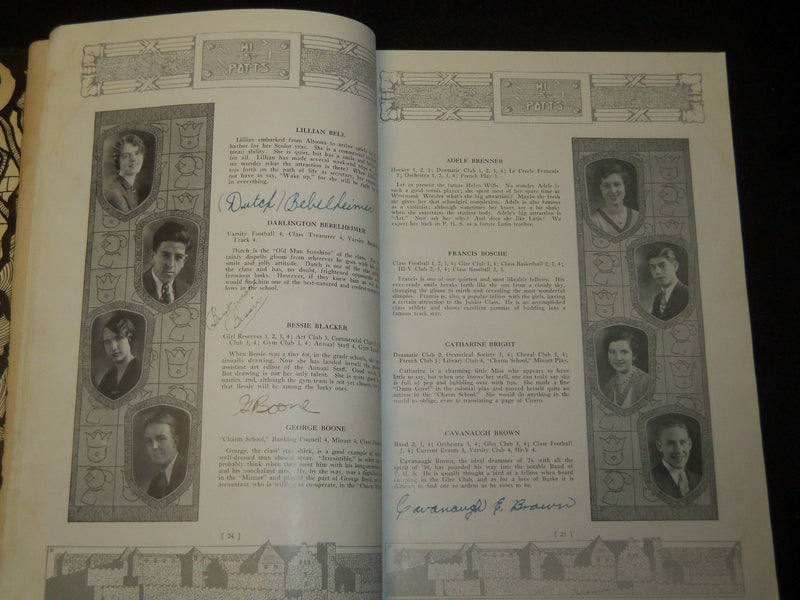 1930 HI-S-POTTS POTTSVILLE HIGH SCHOOL YEARBOOK - POTTSVILLE, PA - YB 1883