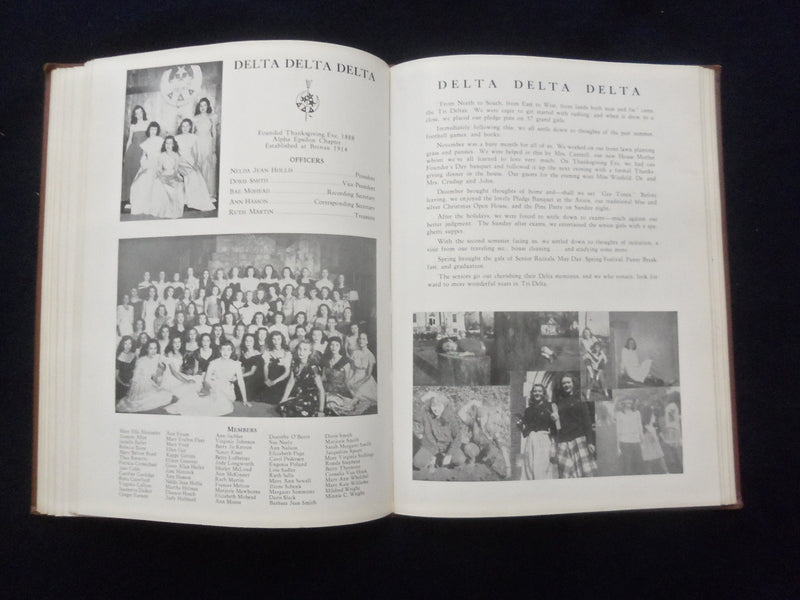 1947 BRENAU BUBBLES BRENAU COLLEGE YEARBOOK - GAINESVILLE, GEORGIA - YB 3067