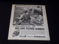 1962 INSIDE FOOTBALL MAGAZINE - JIM TAYLOR COVER - E 7898