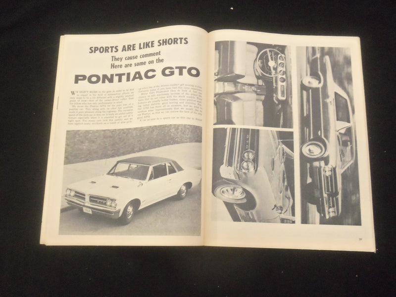 1964 AUGUST MOTOR CARS ILLUSTRATED MAGAZINE - ANTIQUE 1 CYLINDER MARVELS- J 7823