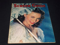 1945 JULY SCREEN GUIDE MAGAZINE - JEANNE CRAIN FRONT COVER - E 20137