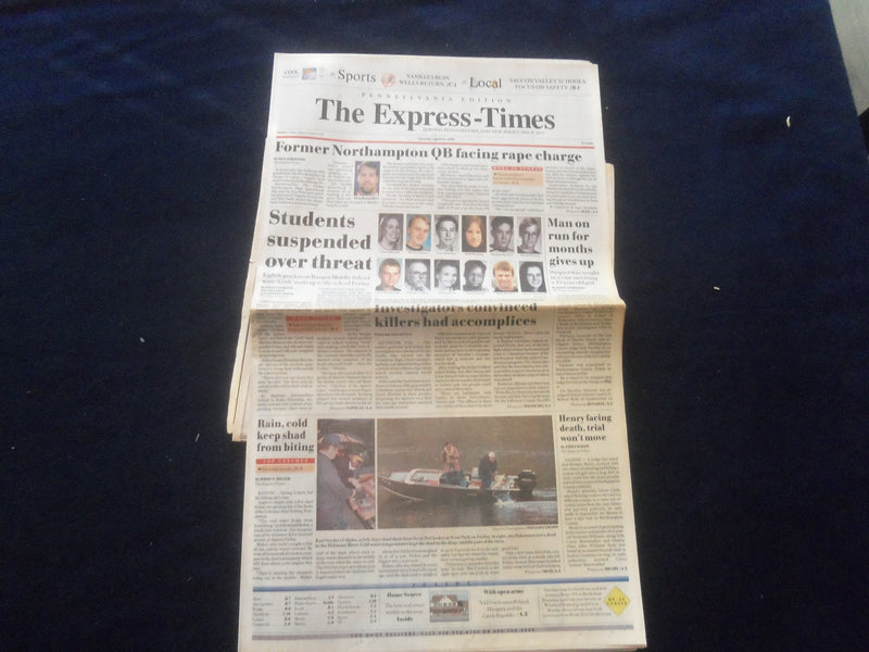 1999 APR 24 THE EXPRESS-TIMES NEWSPAPER -EASTON, PA-BANGOR HS STUDENTS - NP 6127