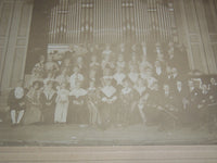 1898 OLD FOLKS CONCERT MOUNTED PHOTO - 10x12 - #184